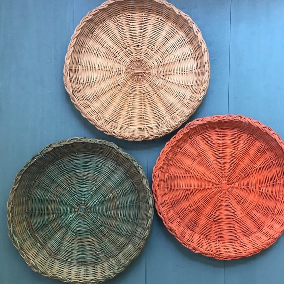 🍁 Set of 3 boho baskets